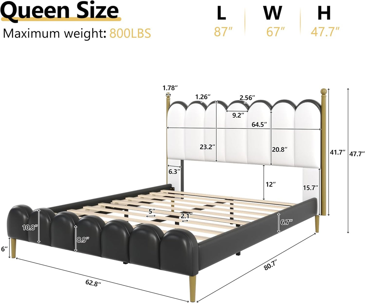 Elegant Upholstered Bed for a Timeless Bedroom Look