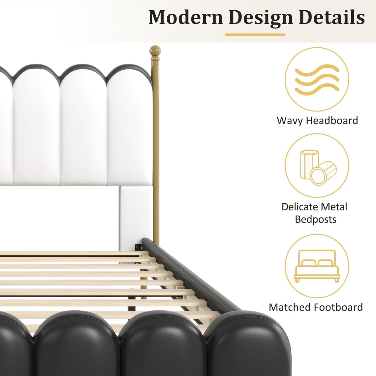 Elegant Upholstered Bed for a Timeless Bedroom Look