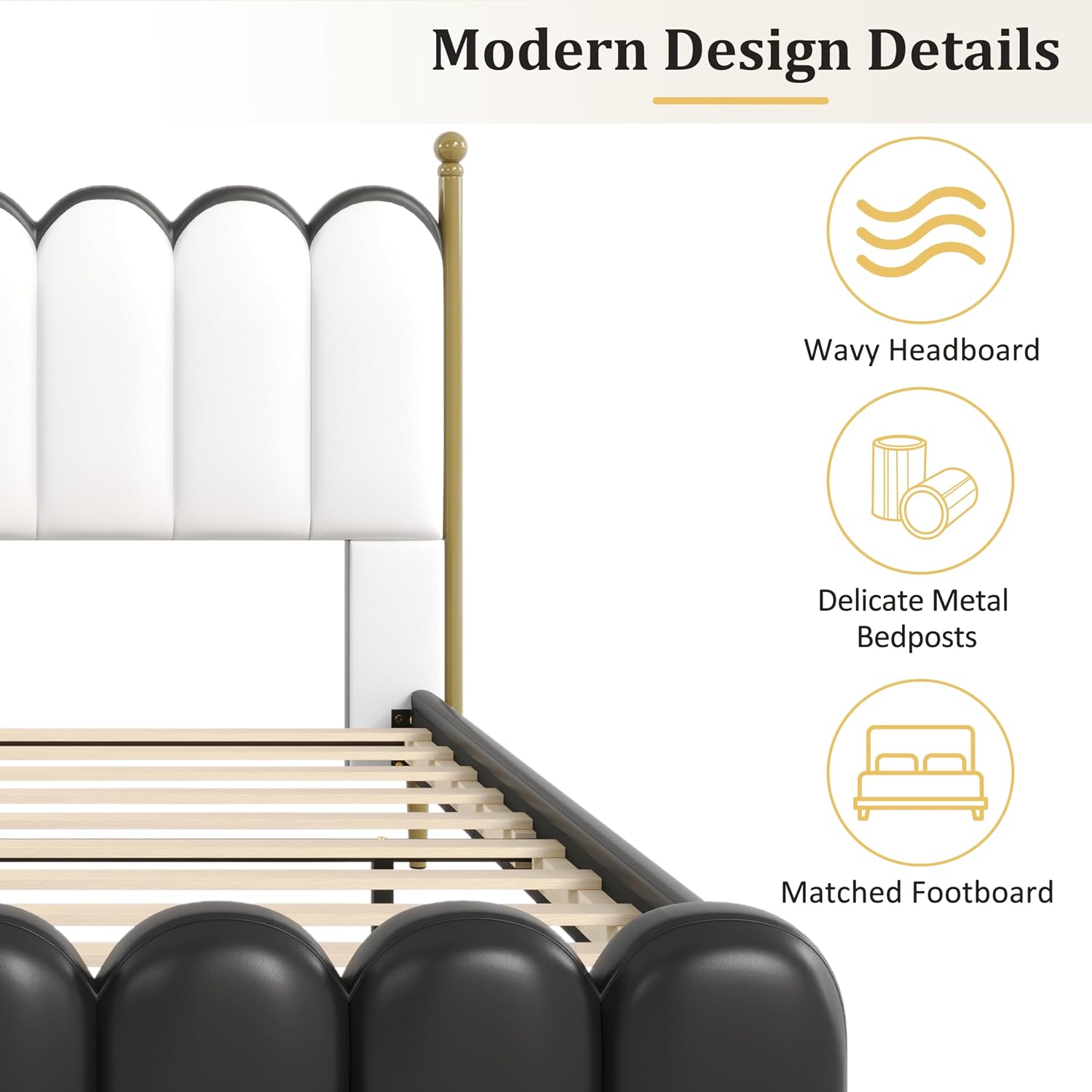 Elegant Upholstered Bed for a Timeless Bedroom Look