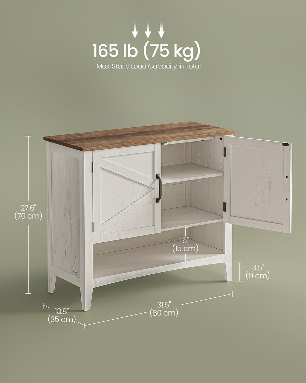Modern Farmhouse Shoe Cabinet for Entryway Style