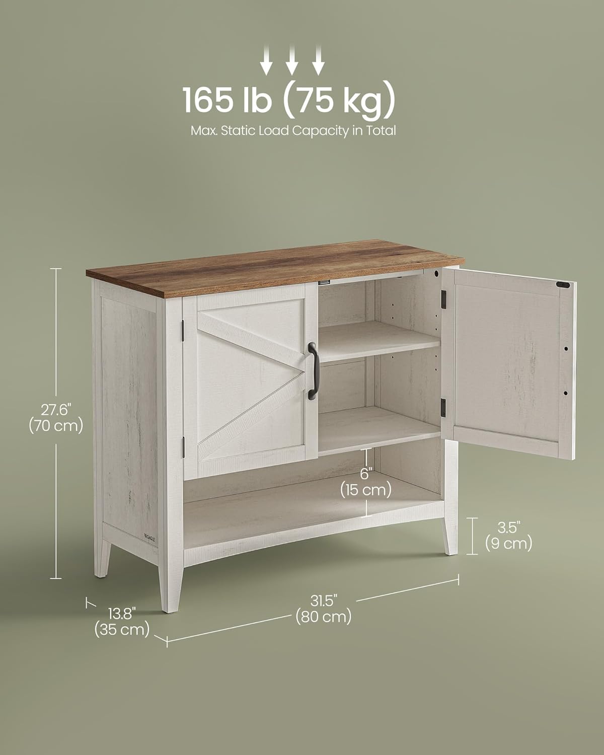 Modern Farmhouse Shoe Cabinet for Entryway Style