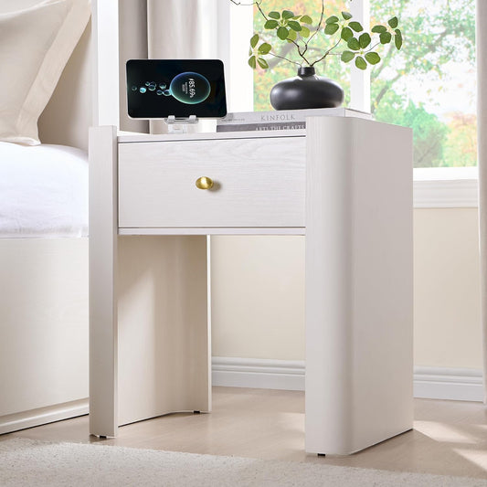 Modern Nightstand with Ideal Bedside Height