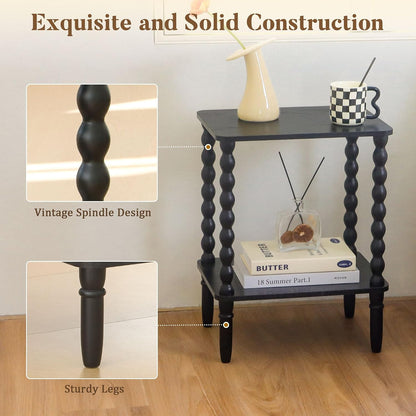 Set of 2 Mid-Century Side Tables for Any Space