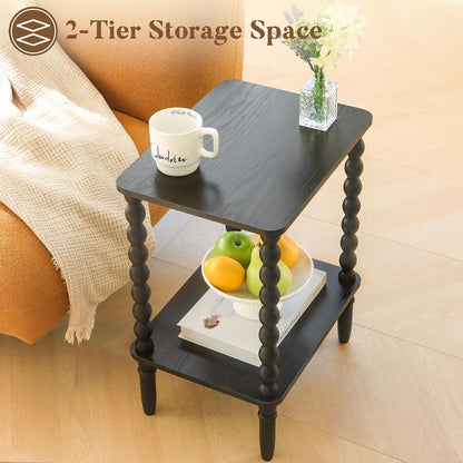 Set of 2 Mid-Century Side Tables for Any Space