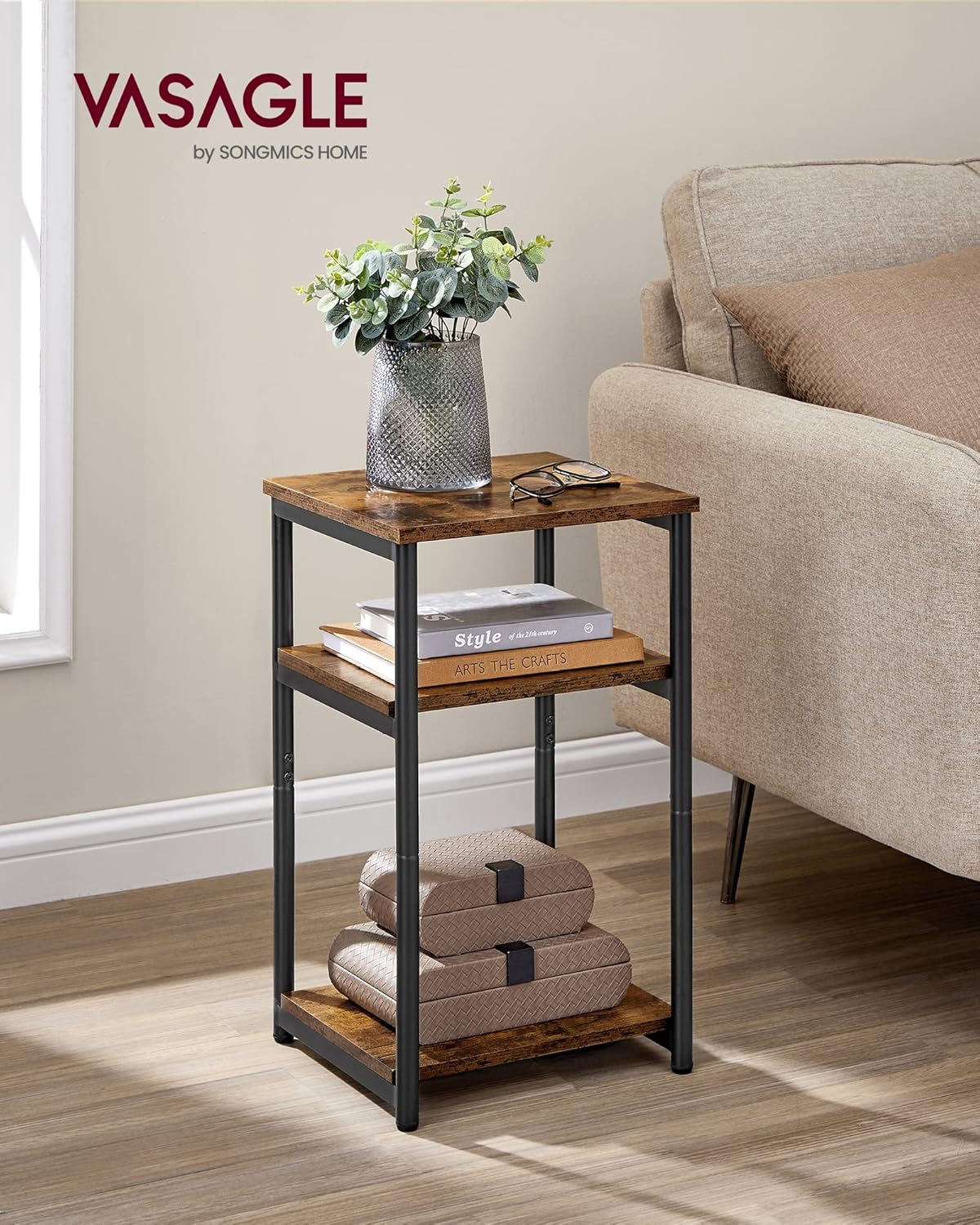 Smart 3-Tier Storage for Compact Living