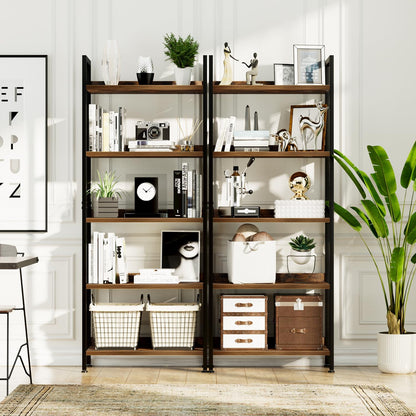 Spacious 5-Tier Open Storage Design