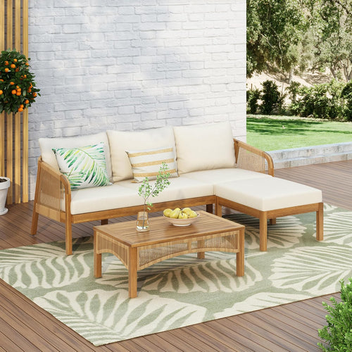 Elegant 3-Piece Outdoor Patio Set for Any Space